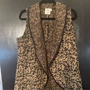 Cheetah Leopard Vest